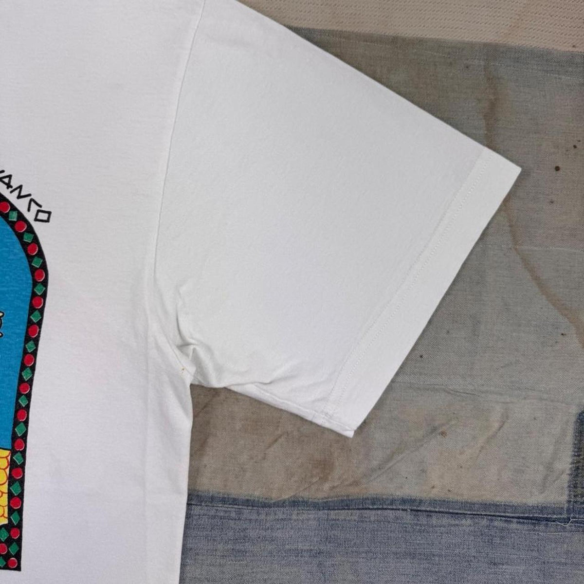 1990s Cuba Rumba Folk Art Tourist Tee | M