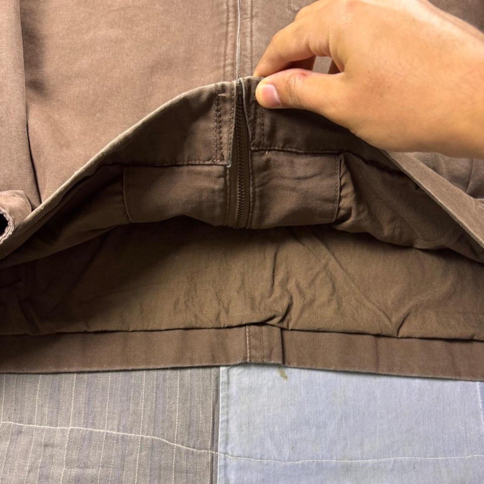 1990s Mossimo Brown Canvas Workwear Jacket | XL