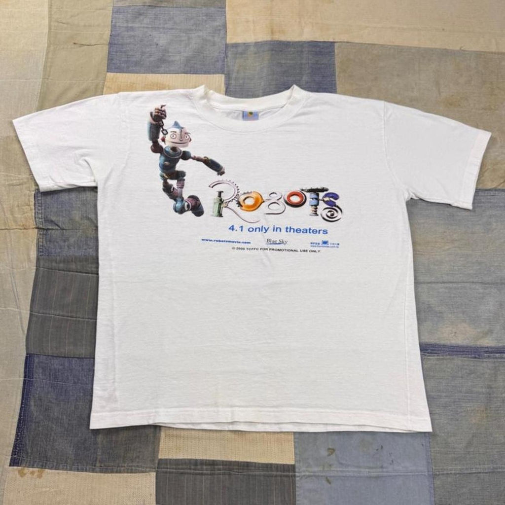 2005 Robots Movie Promotional Graphic Tee | Medium