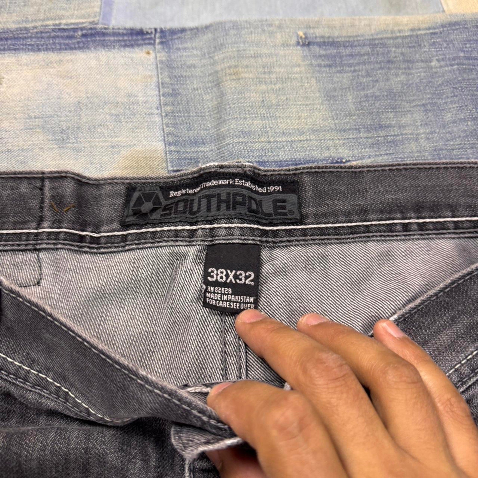 2000s Southpole Brown Tab jeans  | 38x32