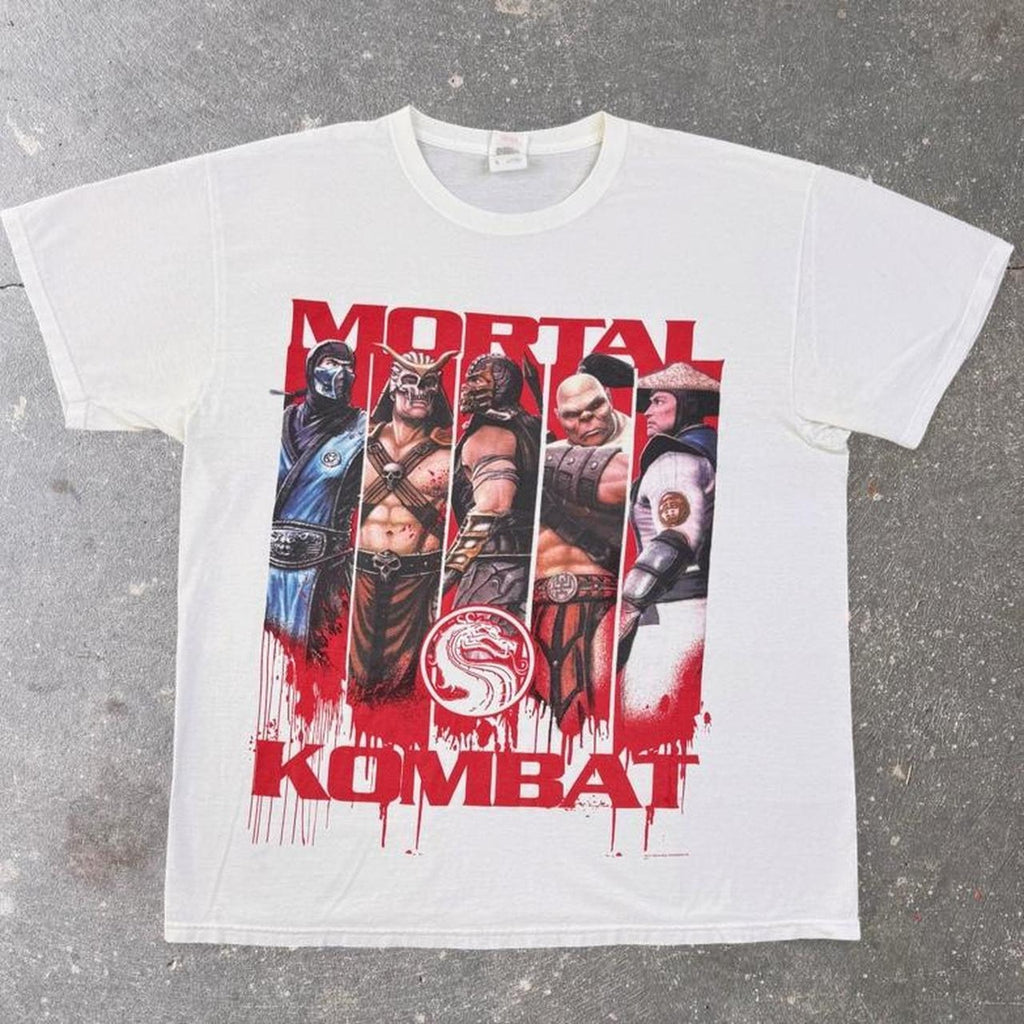 2011 Mortal Kombat Character Graphic Video Game Tee | Extra Large