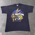 1990s Looney Tunes LT Streetwear Bugs Bunny Graphic Tee | Large