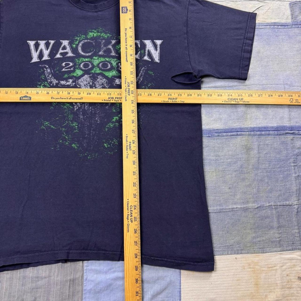 2008 Wacken Open Air Iron Maiden Festival Band Tee | Large