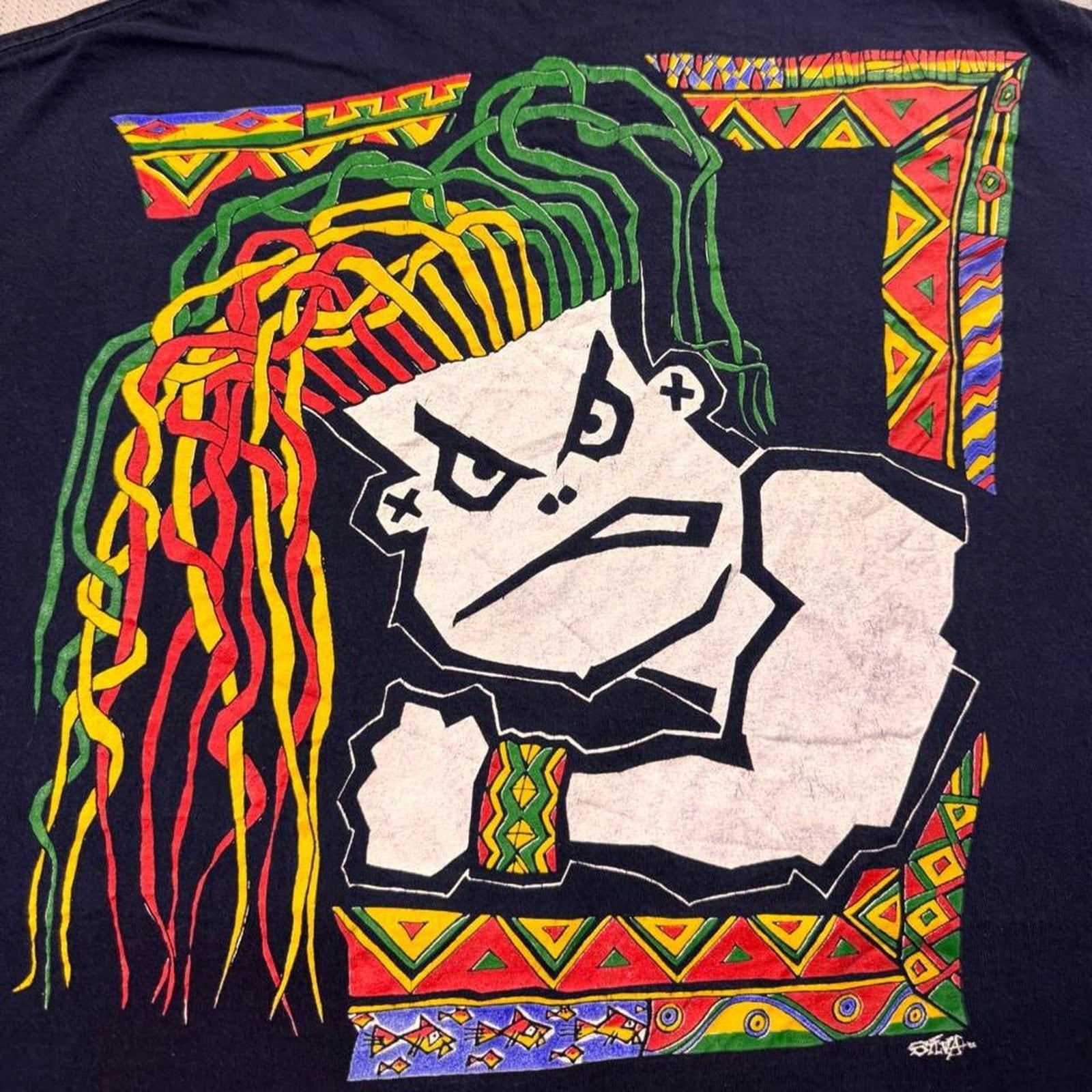 1990s Bad Boy Club Graphic Tee | Large