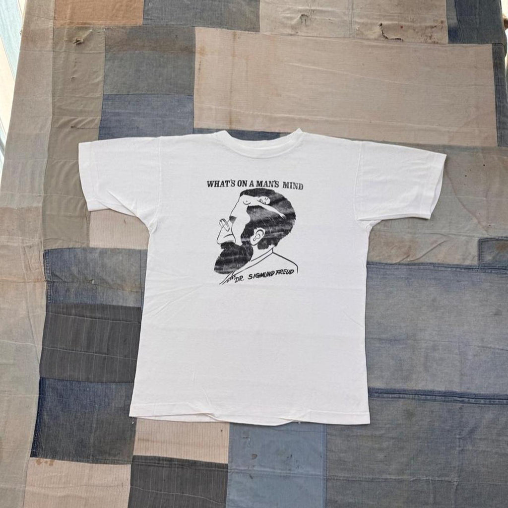 1990s What's On A Man's Mind Freud Illusion Tee | L