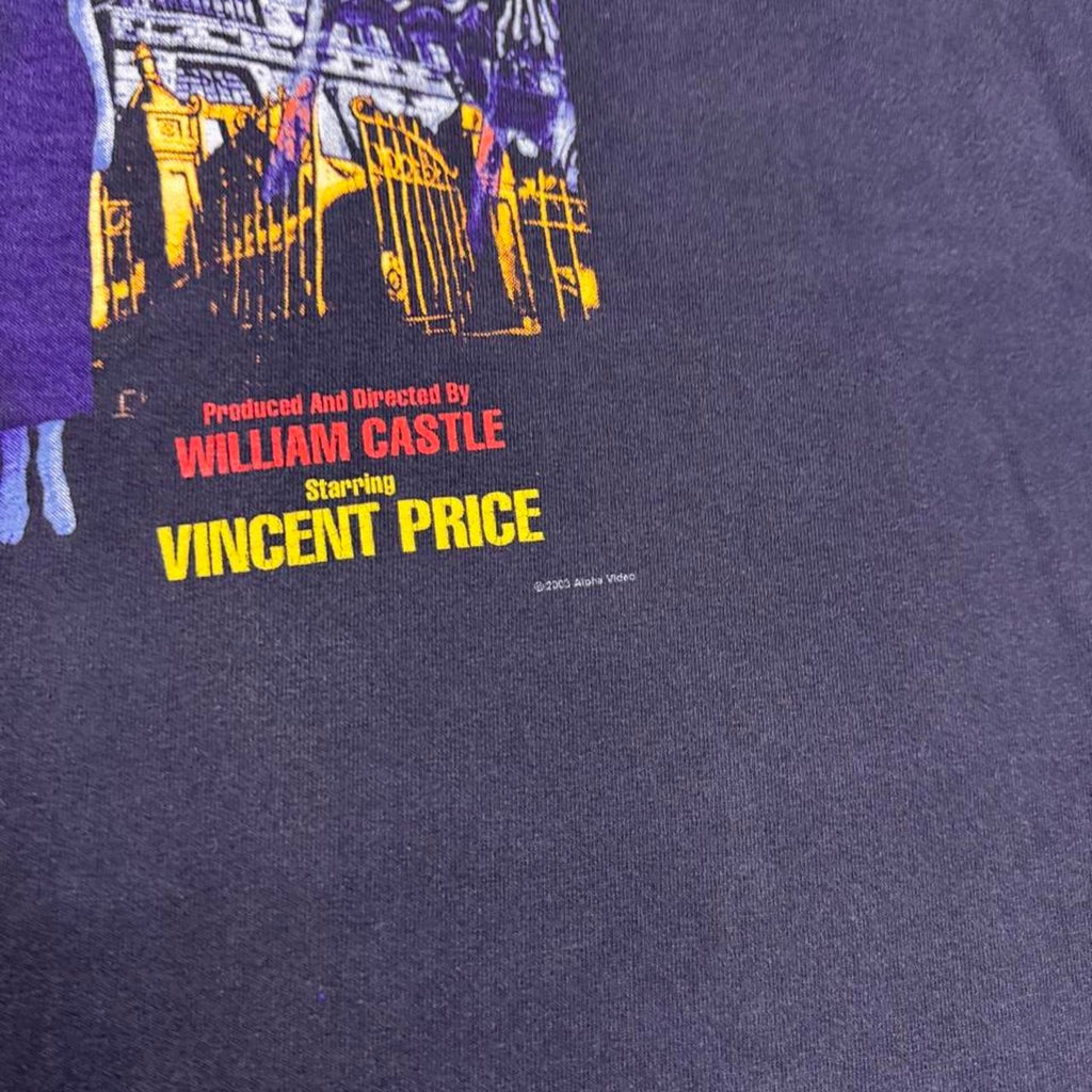 90s House on Haunted Hill movie promo tee size L