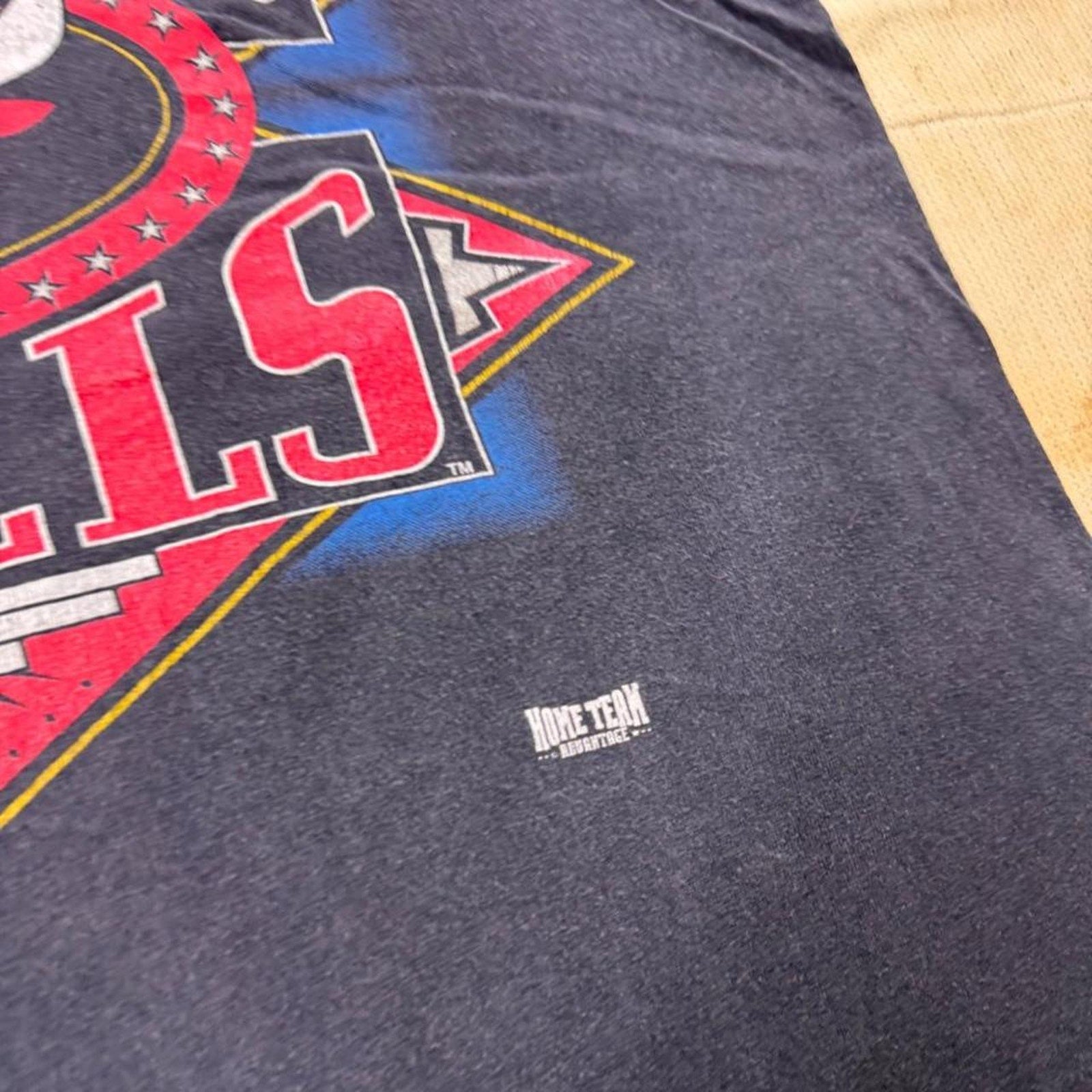 1990s Chicago Bulls Big Logo Home Team Advantage Tee | Medium