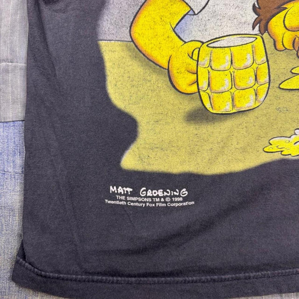 1998 The Simpsons x Carlsberg beer promo tee | Medium