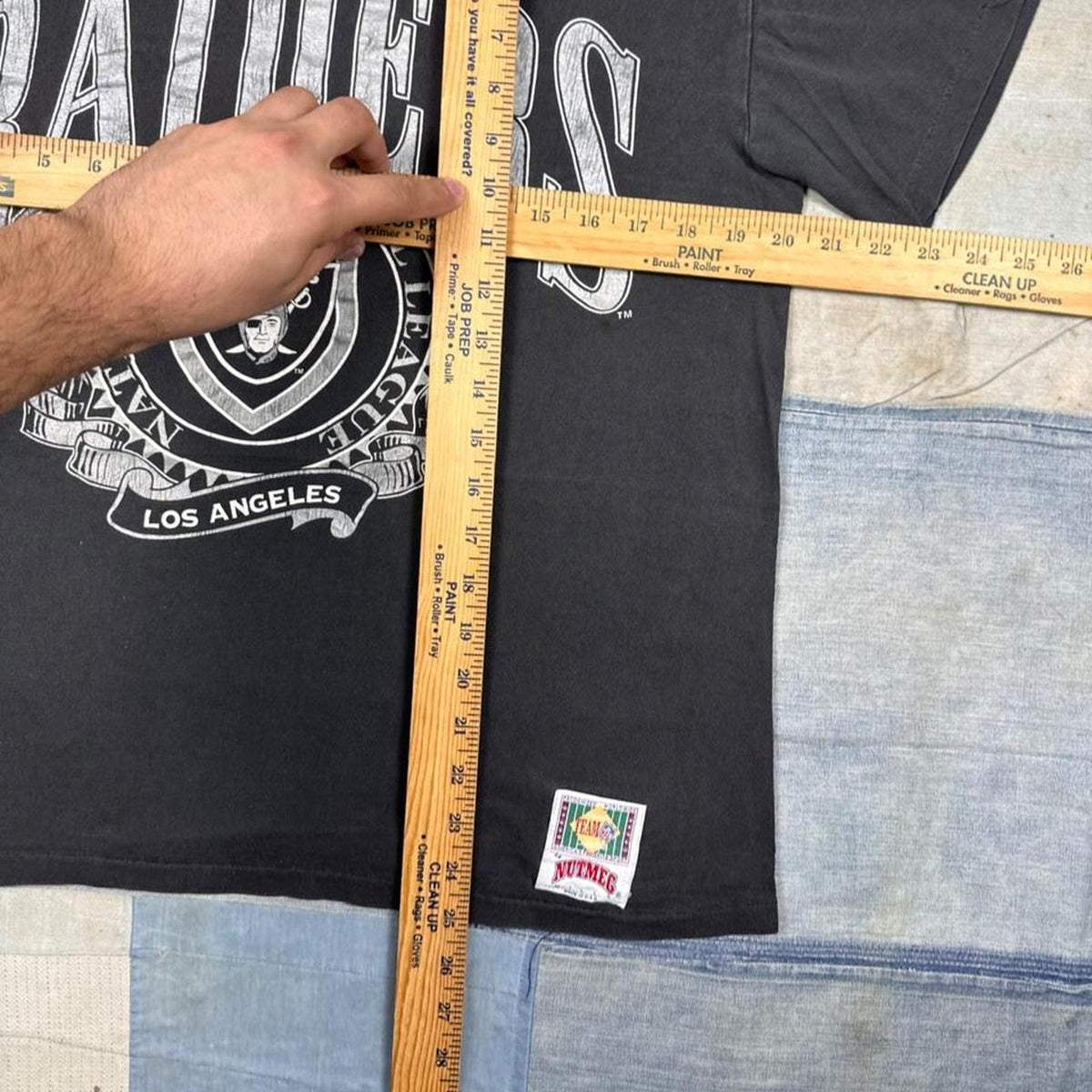 1990s Los Angeles Raiders Nutmeg Tee | M