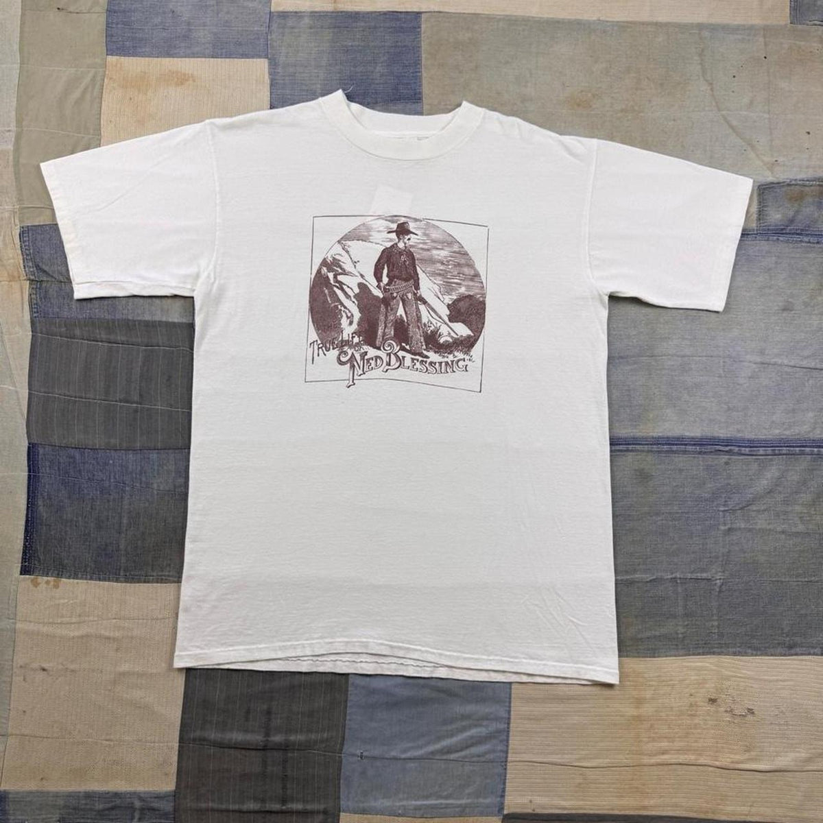 1992 Ned Blessing The True Story of My Life Western Promo Tee | XL