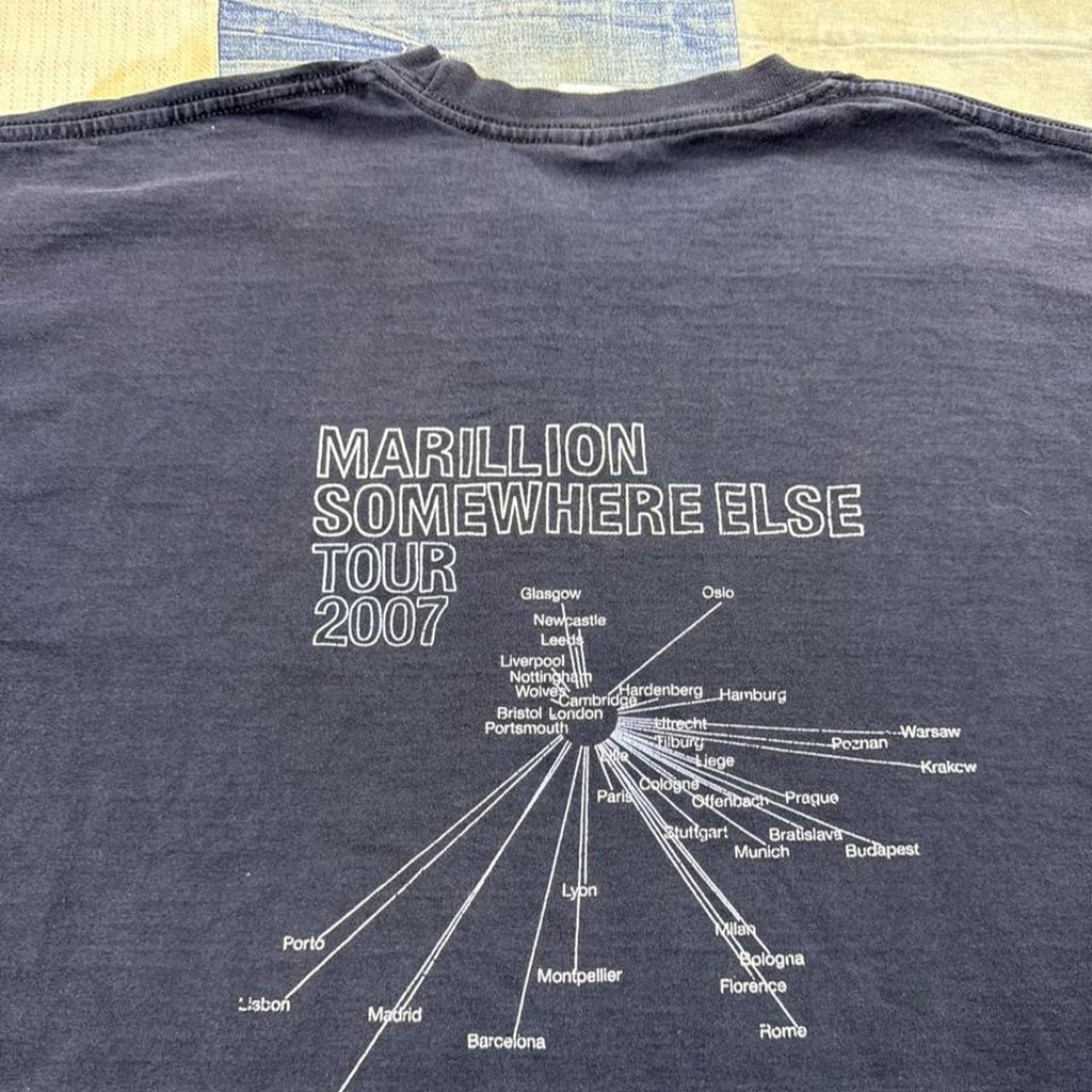 2007 Marillion Somewhere Else European Tour Tee | Large