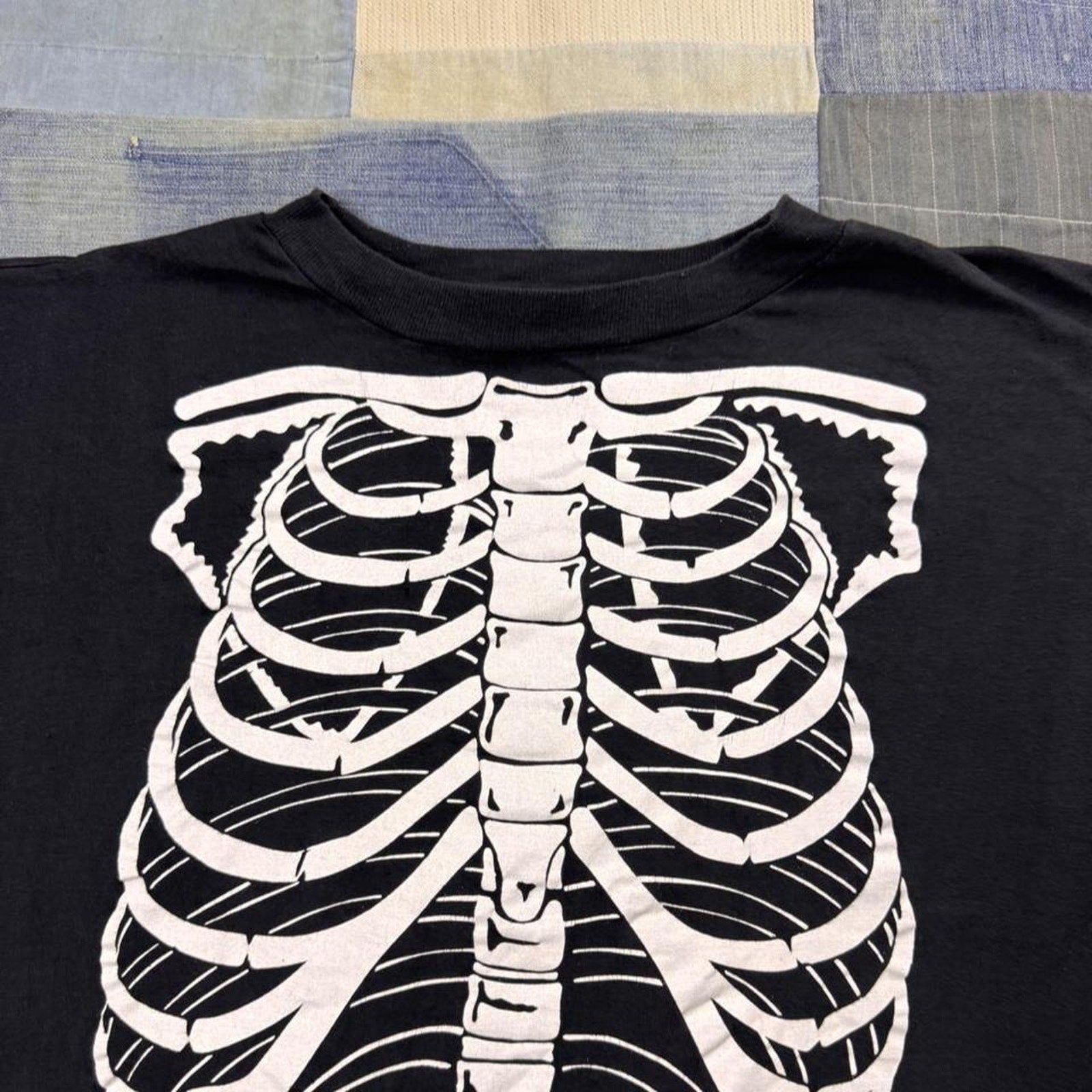 1990s Andrea Skeleton Anatomy Graphic Tee | XL