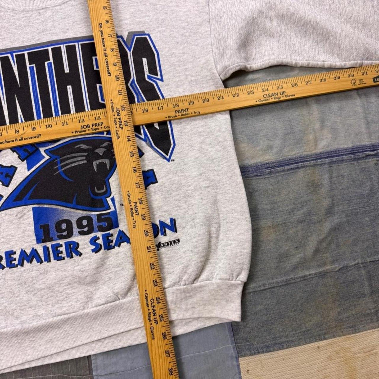 1995 Carolina Panthers Premier Season Artex Sweatshirt | Large