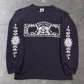 2000s House of Blues Skeleton Folk Art Long Sleeve Tee | Small