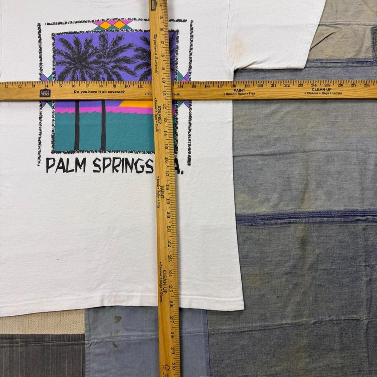1990s Palm Springs California Sunset Palm Tree Tee | Medium