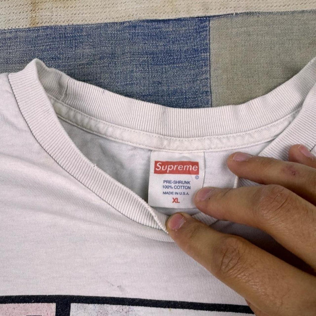 2014 Supreme 014 Photo Graphic Made in USA Tee | XL