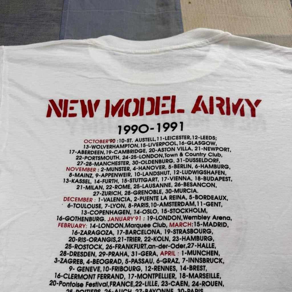 1990 New Model Army Thunder and Consolation Tour Tee | XL