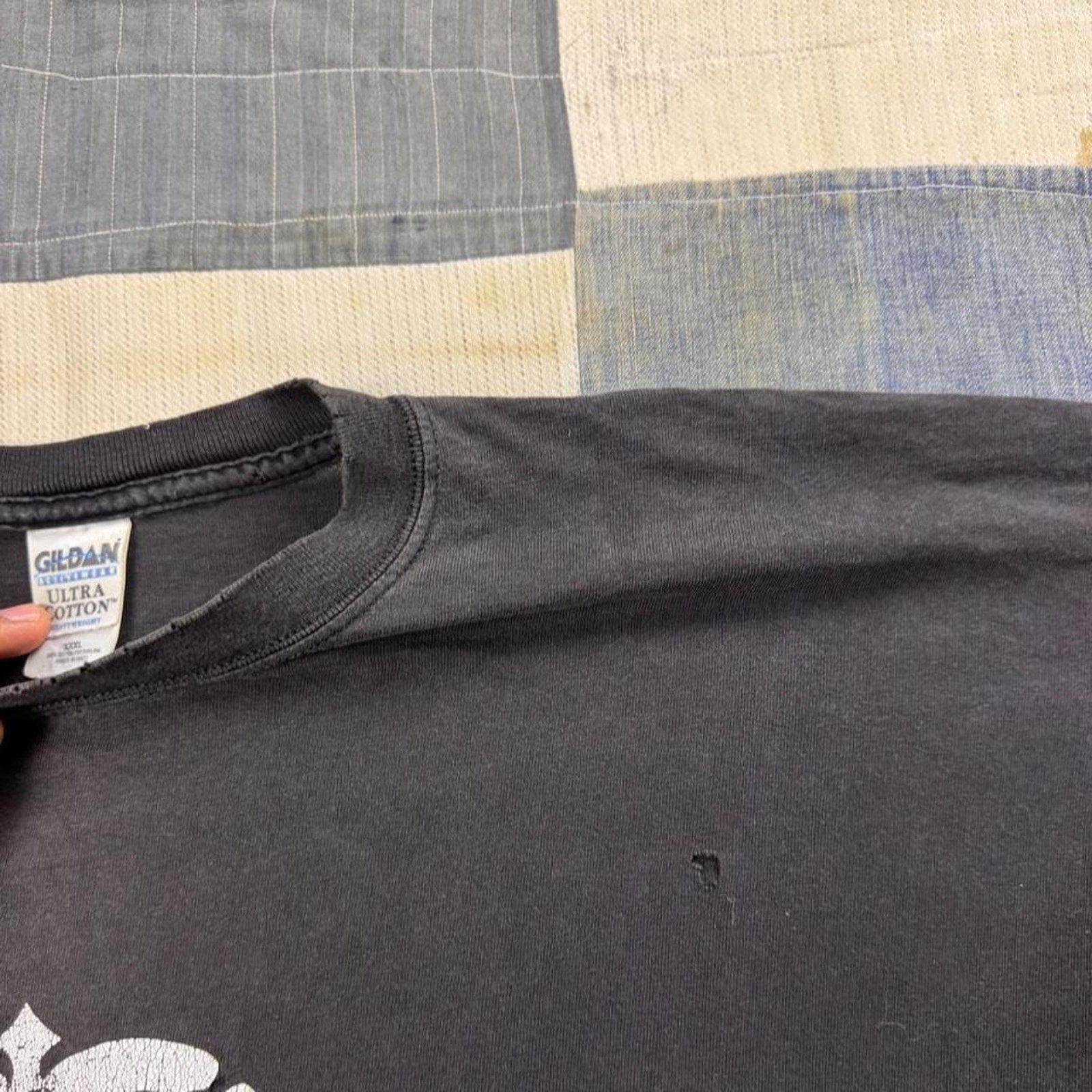 2000s Warriors Rat Crest Distressed Graphic Tee | 3XL