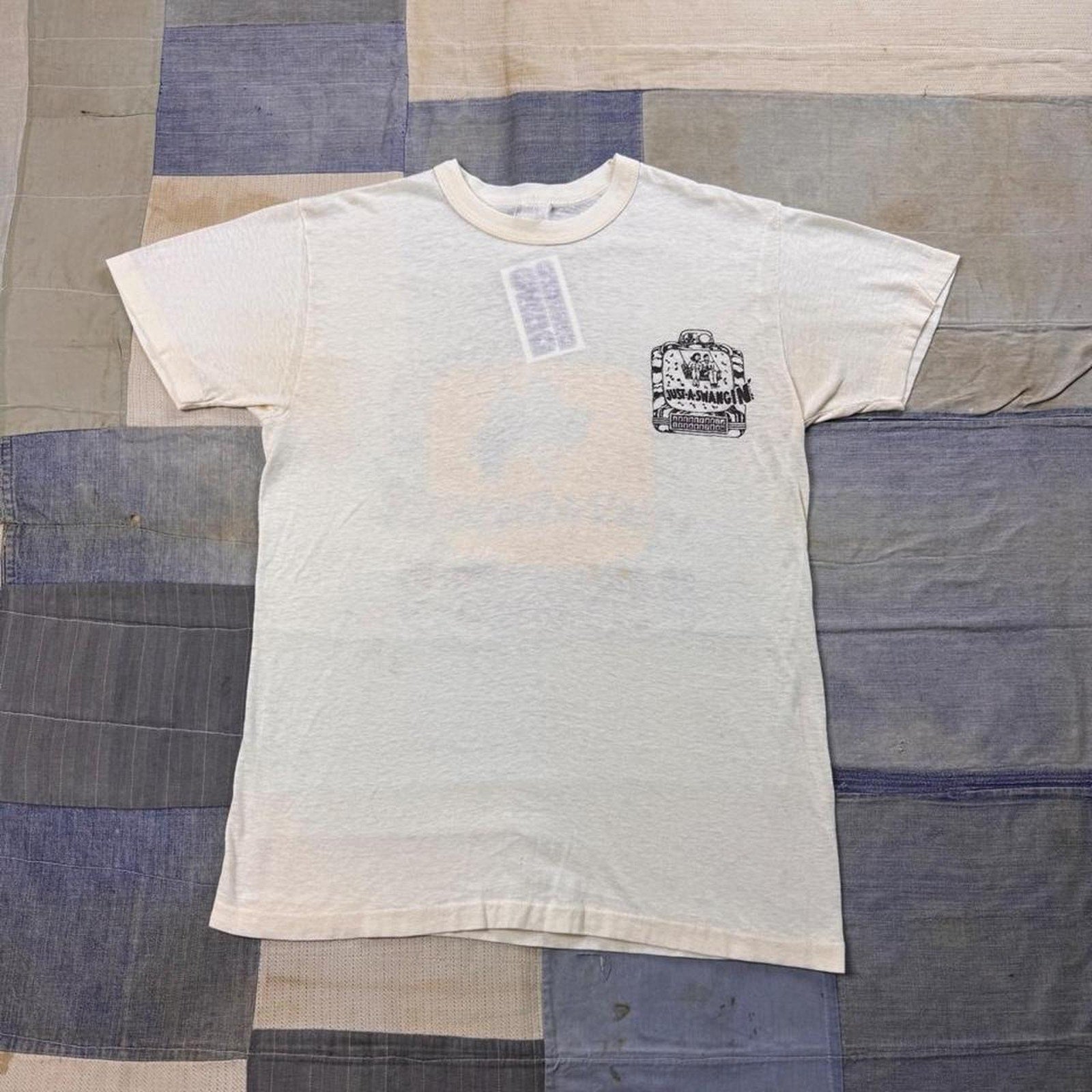 1970s Just a Swangin’ Jukebox Double-Sided Tee | Small