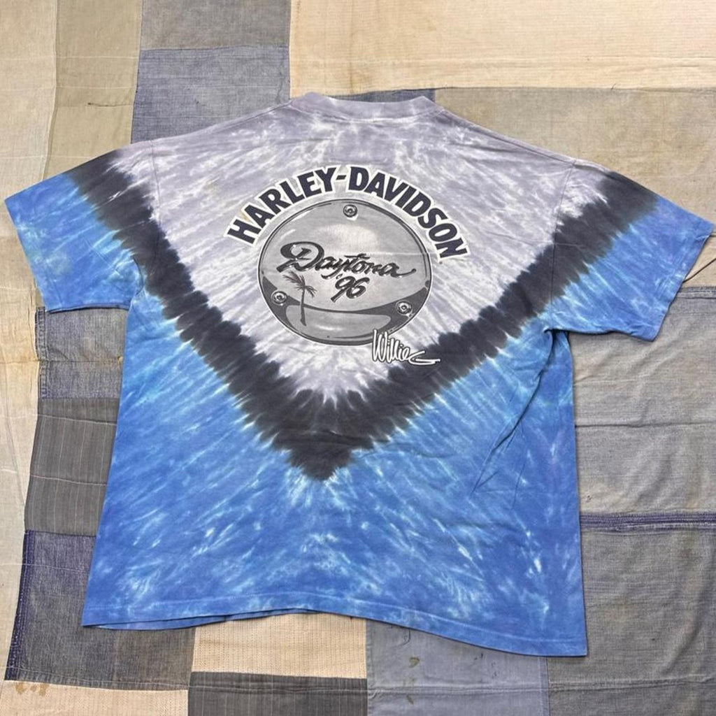 1996 Harley-Davidson Daytona Tie Dye Graphic Tee | XL