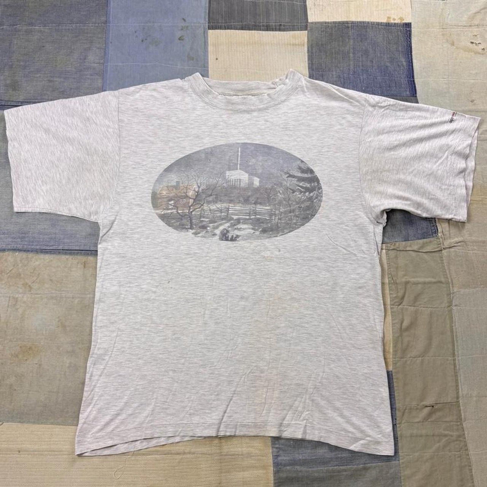 1990s OKG Aktiebolag Sweden Nuclear Power Plant Graphic Tee | Large