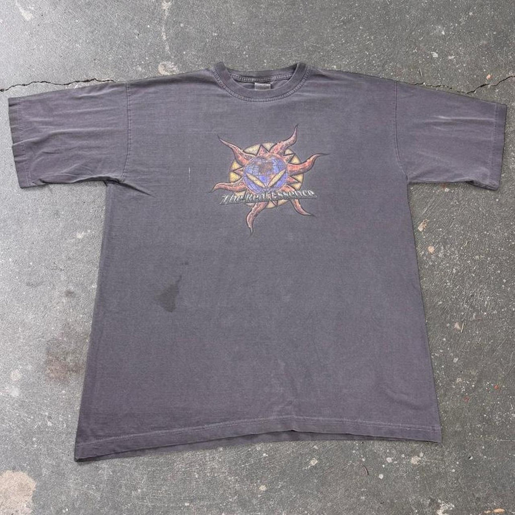 2000s The Real Essence Sun Globe Graphic Tee | XL