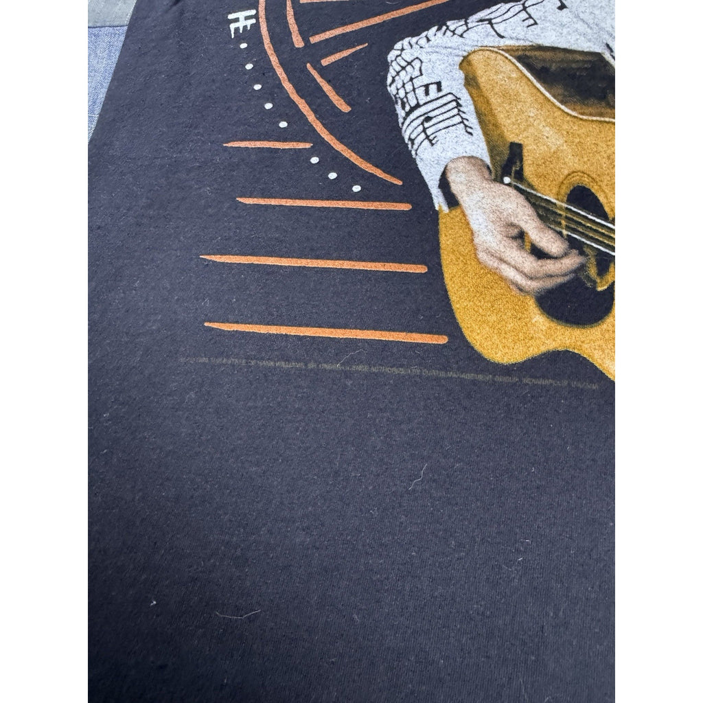 Hank Williams SR Crewneck T Shirt Tee Large Vintage Rare 90's 1993 Single Stitch