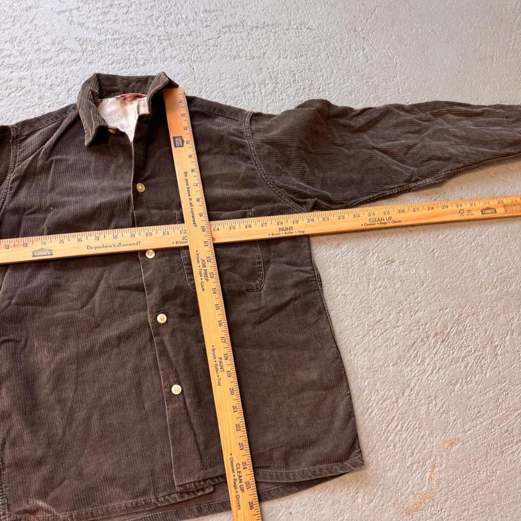 1950s Corduroy Sport Shirt | M
