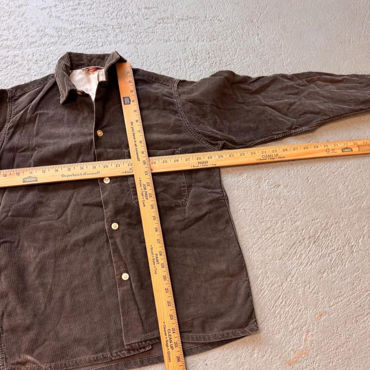 1950s Corduroy Sport Shirt | M
