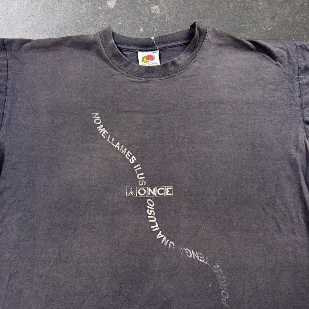 1990s Once Rome Llamas Illusion Graphic Tee | Large