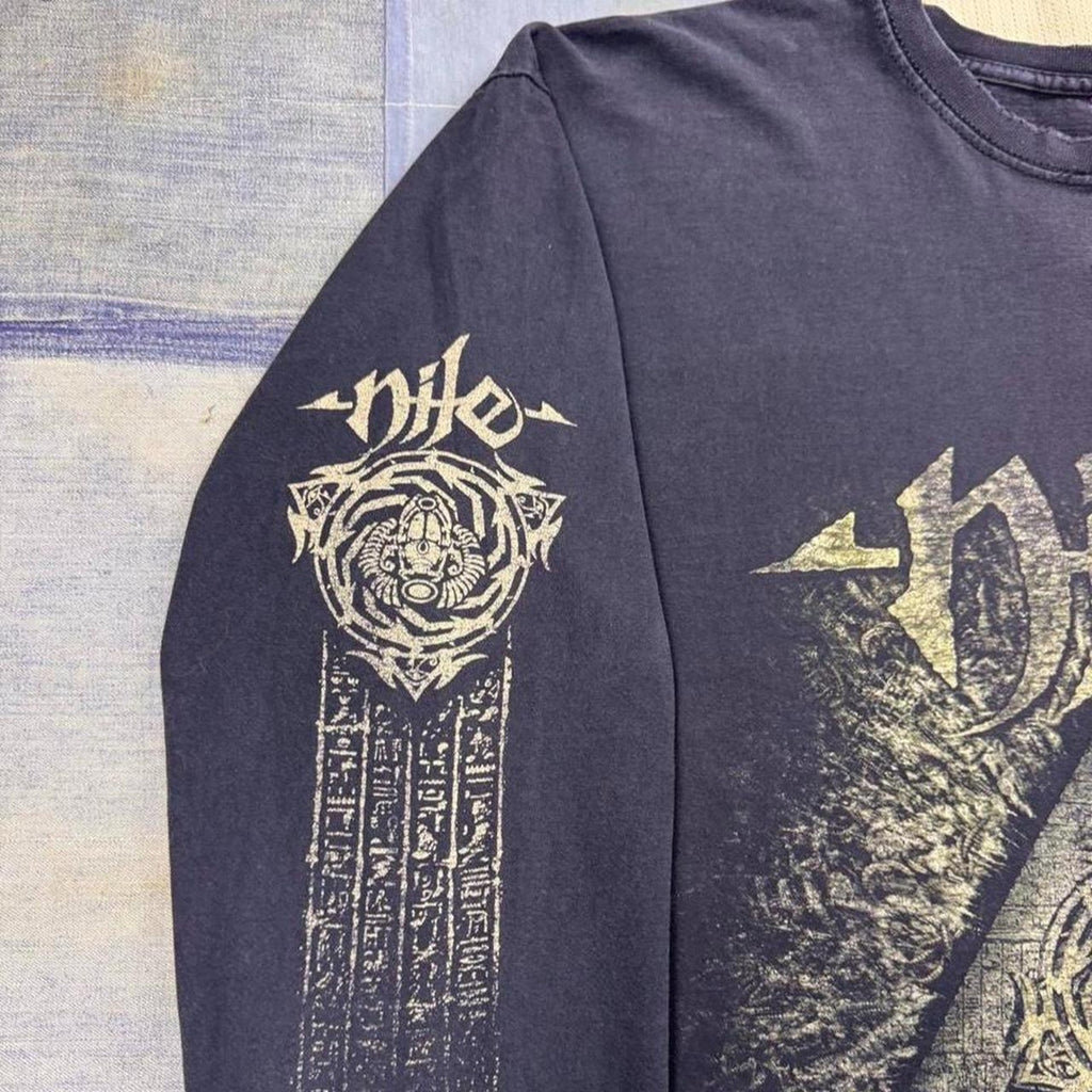 2015 Nile “What Should Not Be Unearthed” European Tour Long Sleeve Tee | Large