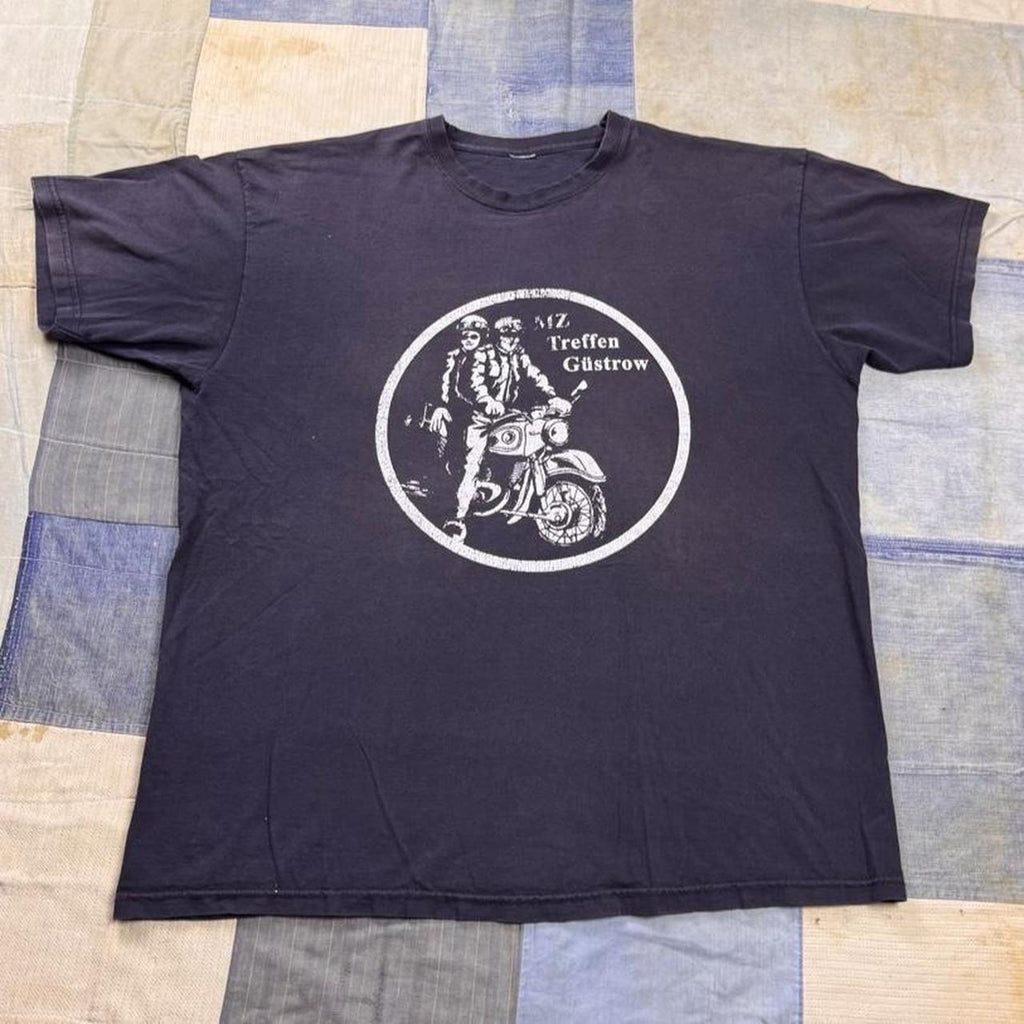 1990s MZ Treffen Güstrow Motorcycle Graphic Tee | XL