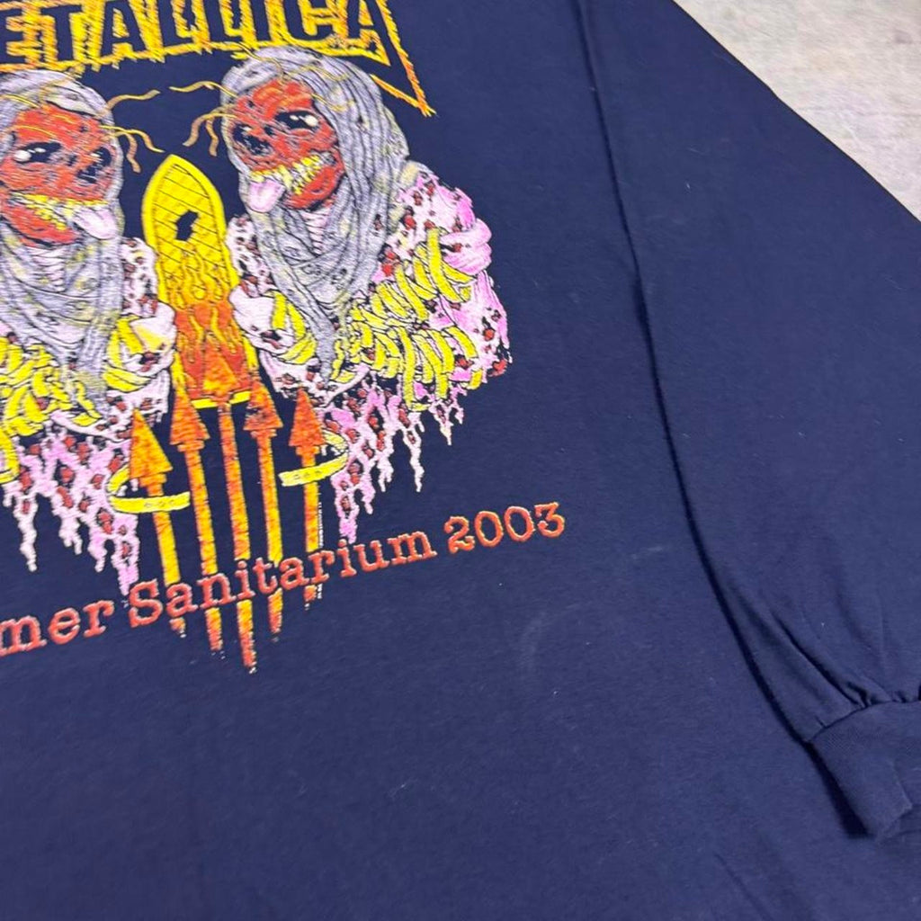 Metallica Summer Sanitarium 2003 long sleeve shirt XXL