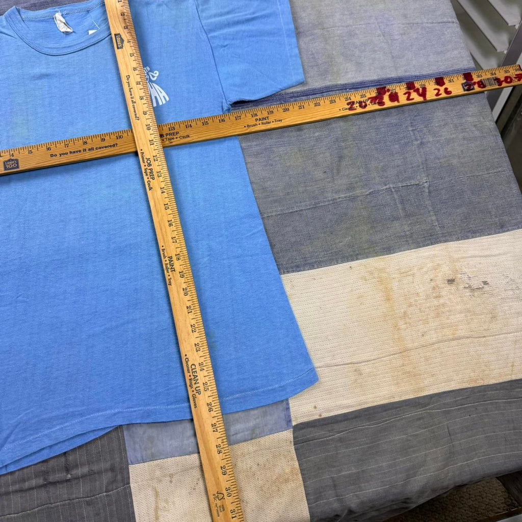 Vintage 1970s alpha tau alpha ringer Tee size medium
