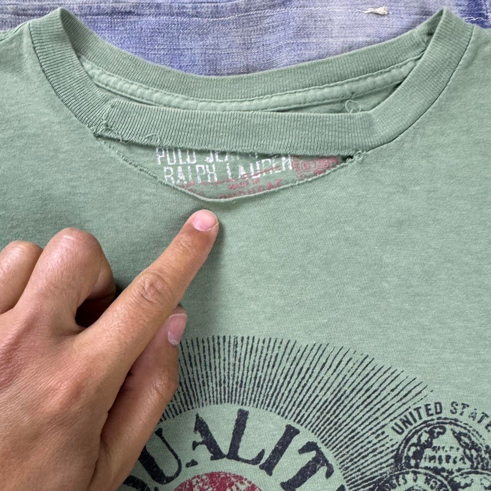 2000s Polo Jeans Co Ralph Lauren tee | medium