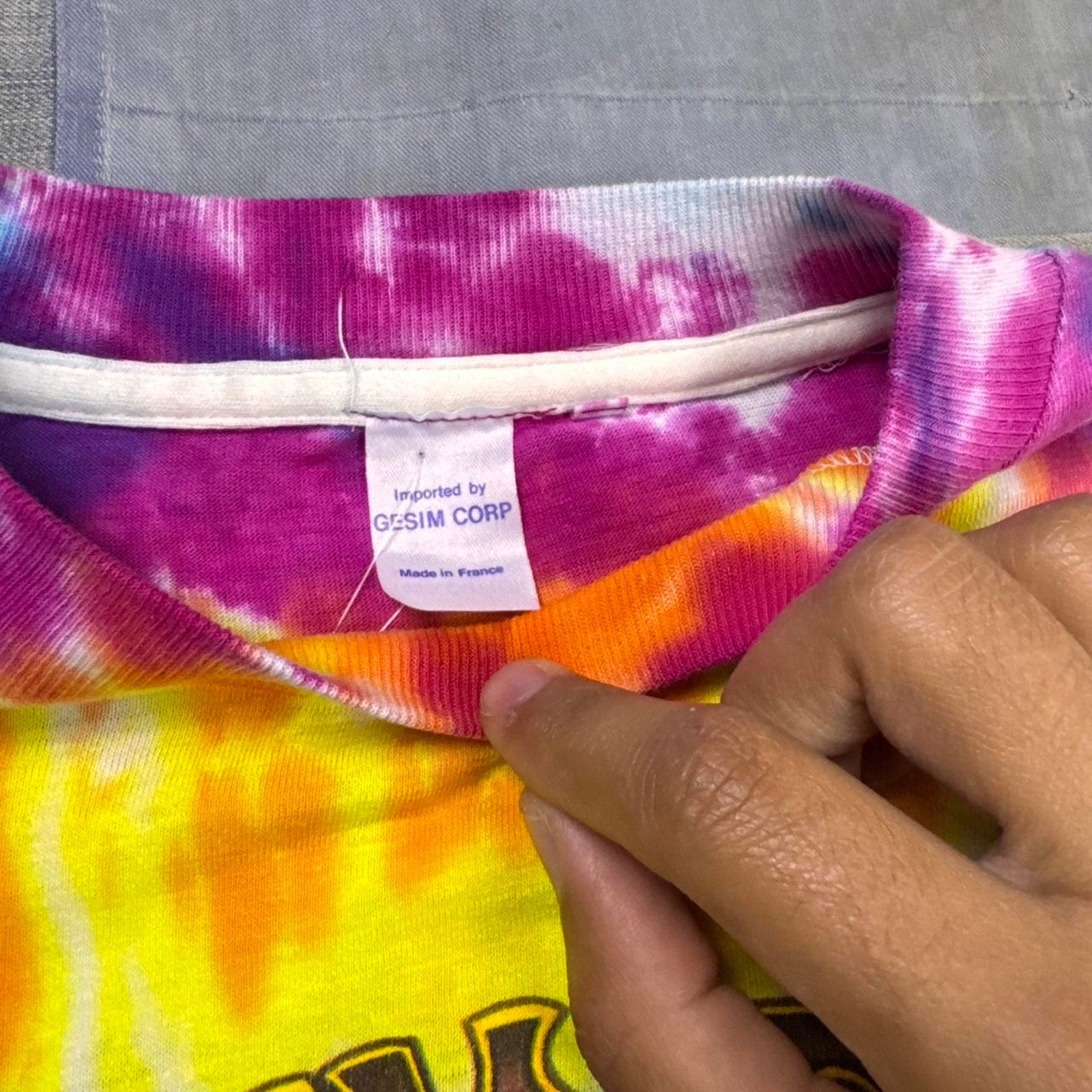 1990s Earth Day tie-dye tee | Large