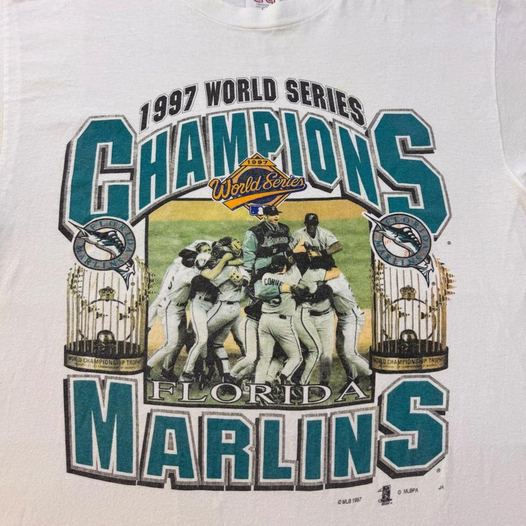 1997 Florida Marlins World Series Champions Graphic Tee | Large