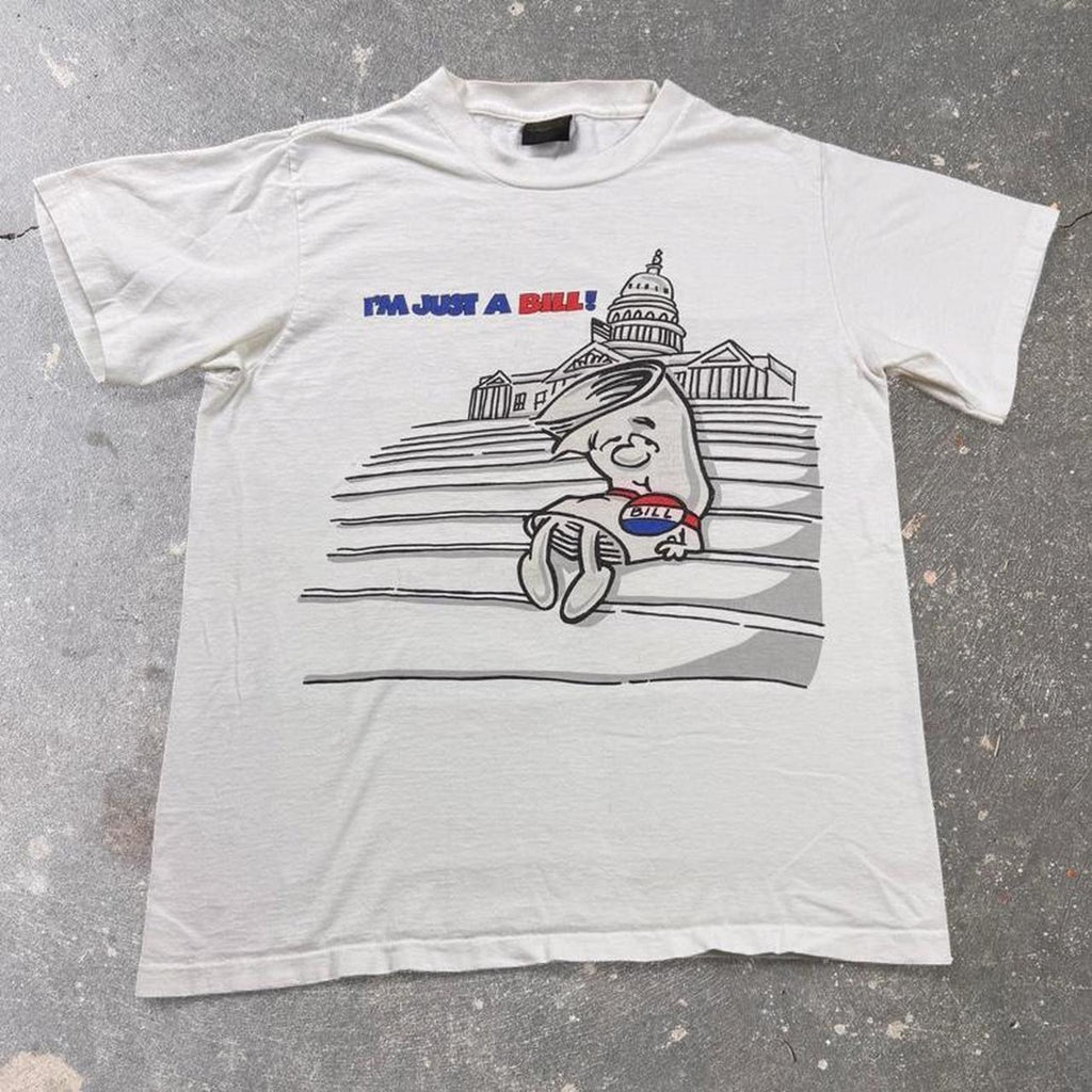 1990 Schoolhouse Rock I’m Just a Bill Tee | XL