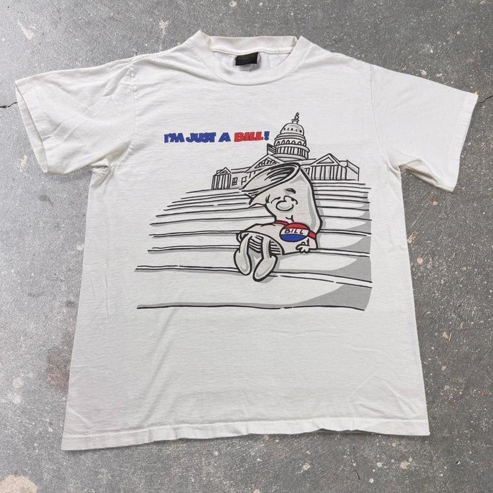 1990 Schoolhouse Rock I’m Just a Bill Tee | XL