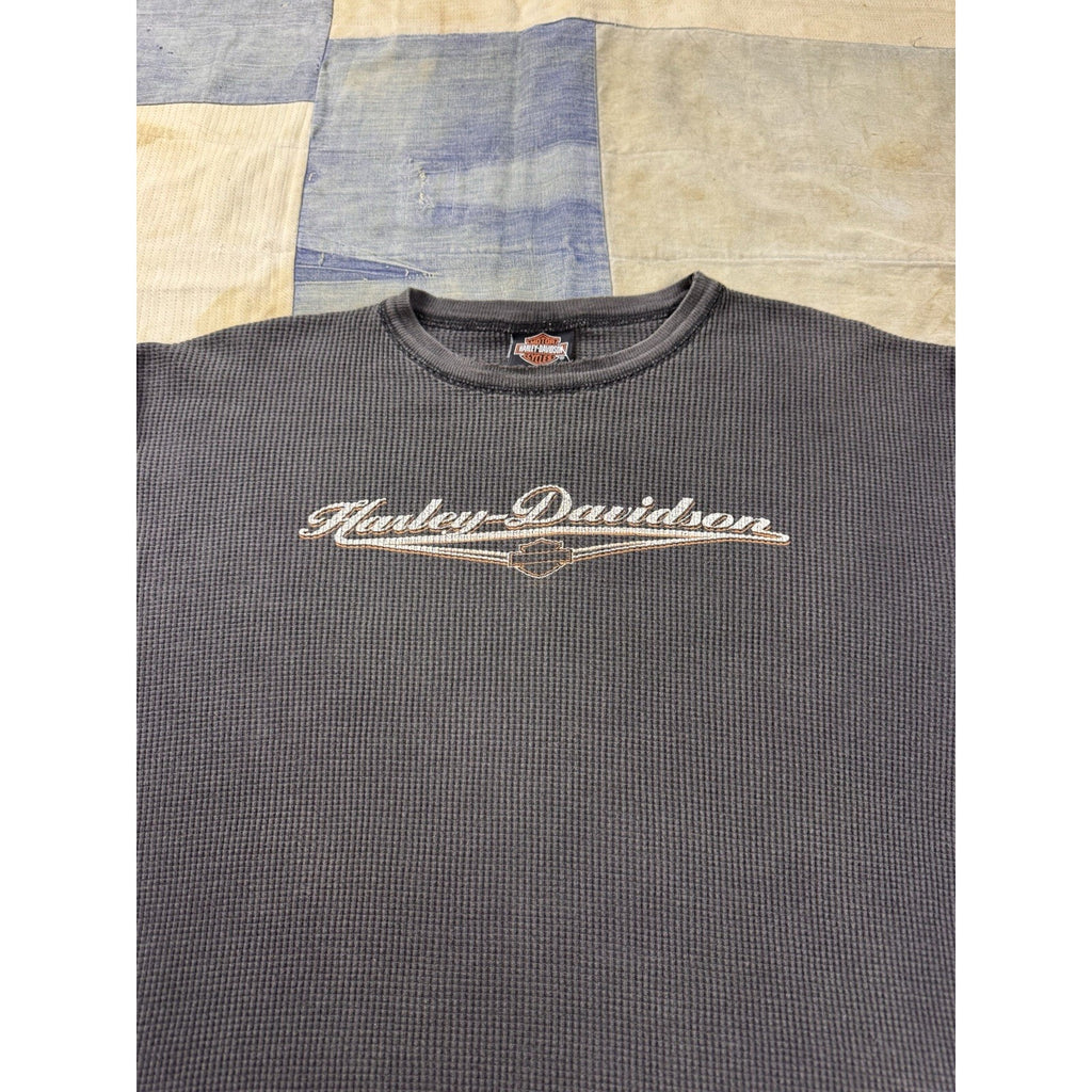 Harley-Davidson Thermal Waffle Knit Long Sleeve Jim Moroney’s Newburgh NY L