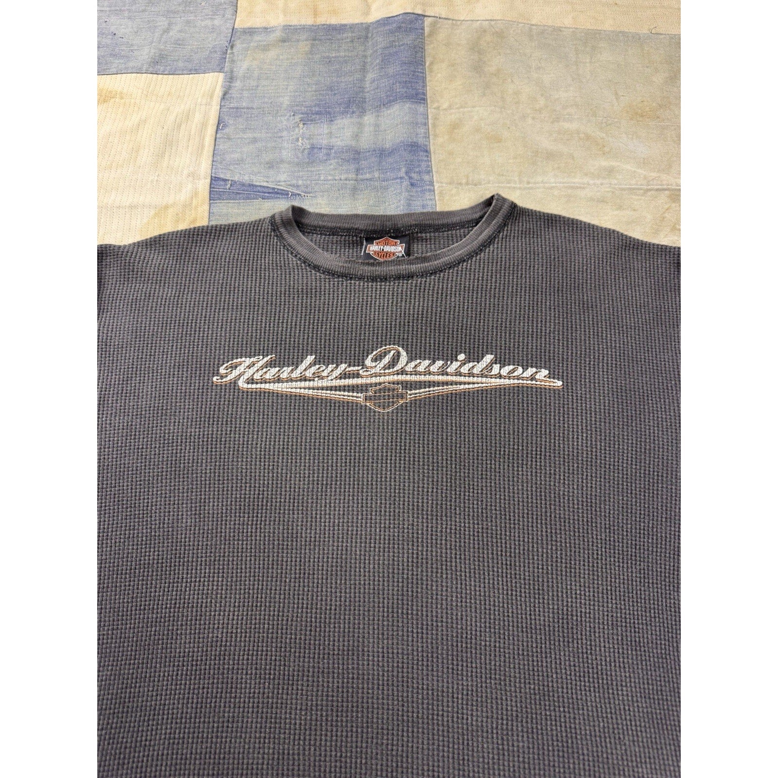 Harley-Davidson Thermal Waffle Knit Long Sleeve Jim Moroney’s Newburgh NY L