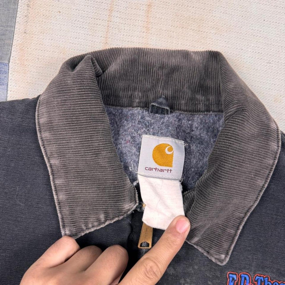 2000s Carhartt Detroit Blanket Lined Jacket | 2XL