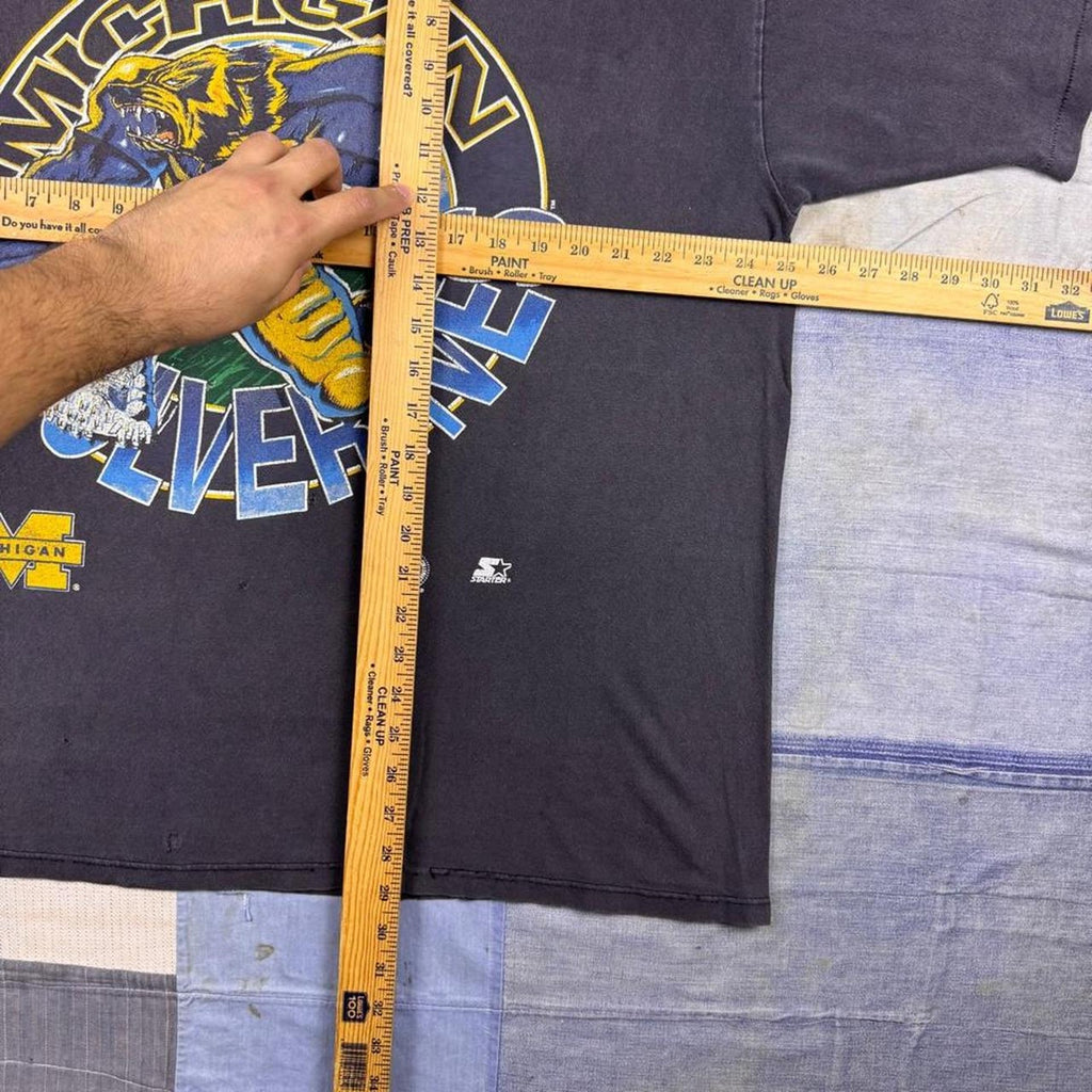 1990s Michigan Wolverines Starter Tee | XL