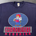 1990s Nebraska Cornhuskers Mascot Graphic Tee | Large