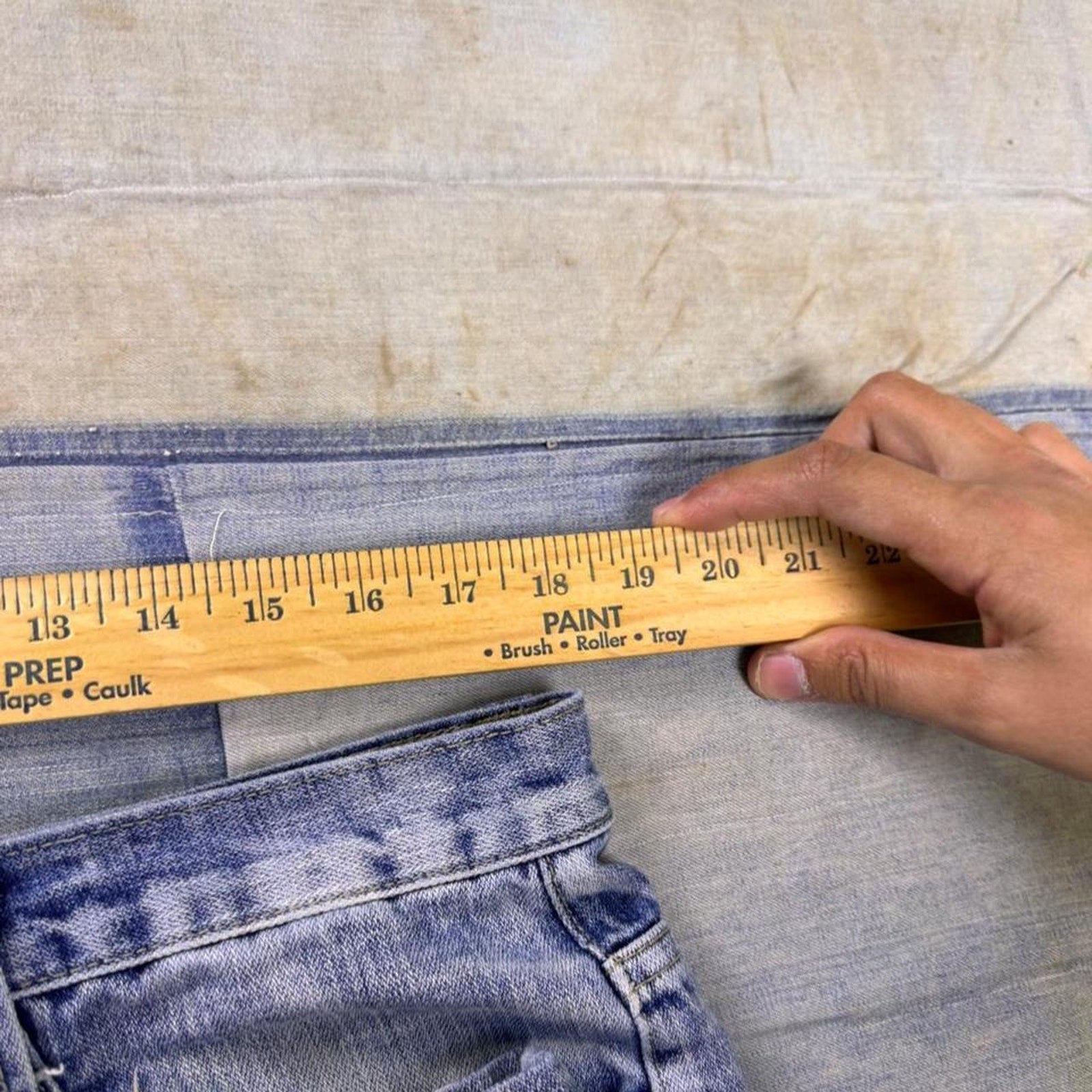 2000s Eurgilio Jeans Patchwork Baggy Denim Jeans | 36x26