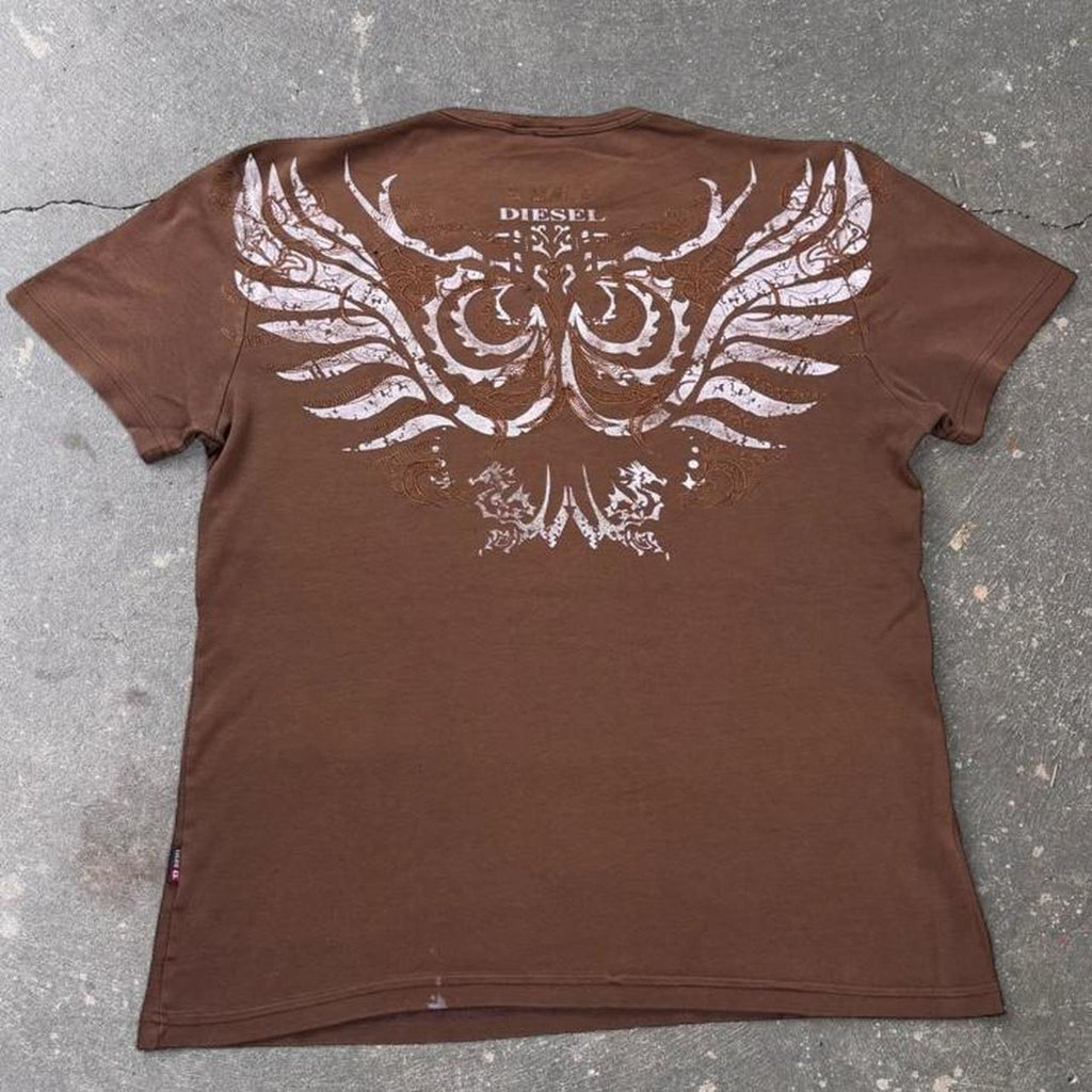 2000s Diesel graphic tee | xl