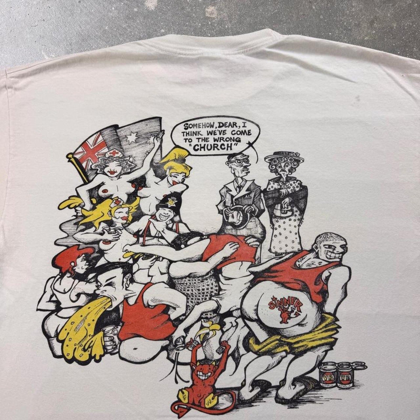 1990s Church “Wrong Church” Graphic Tee | XL