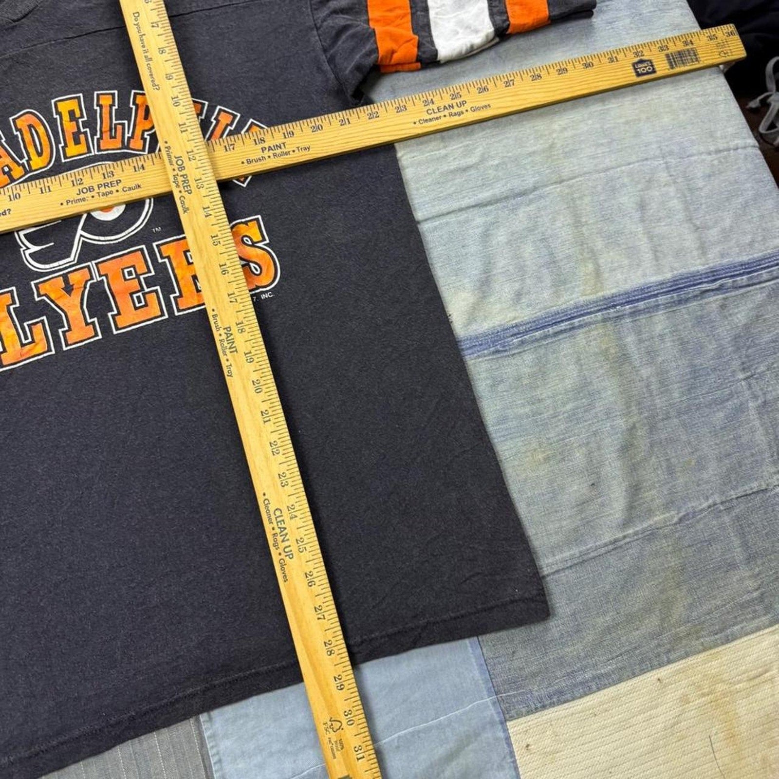 1990s Philadelphia Flyers Logo 7 Hockey Jersey Tee | XL
