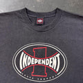 1990s Independent Truck Company Oval Logo Skate Tee | Large