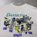 1990s Danskin “For the Athlete in You” Graphic Tee | XL